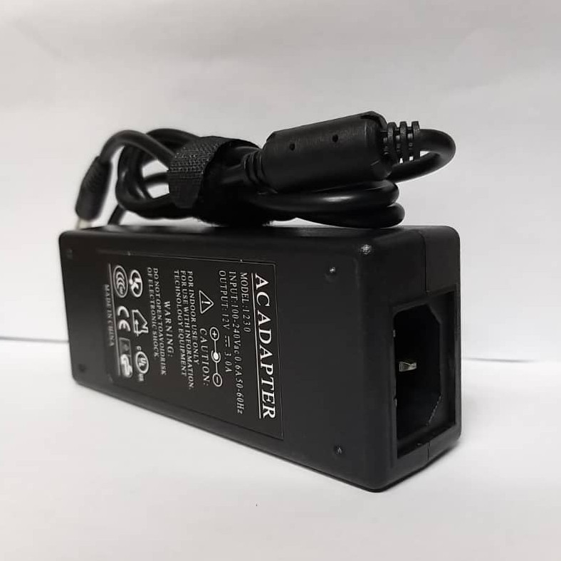 AC Adaptor CCTV 12V 5A 60W / 12 Volt Ampere 60 Watt AC/DC Ms-8509 CCTV