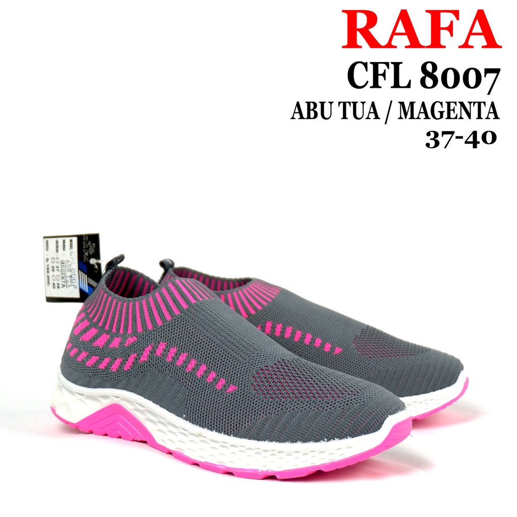 Sepatu rajut RAFA - CFL 8007 - Size 37-40 - sepatu wanita - sepatu senam - sepatu olahraga - sepatu knit-6