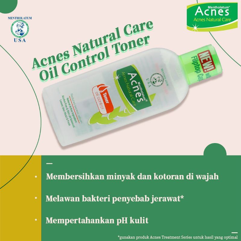 ACNES NATURAL CARE OIL CONTROL TONER 110 ml