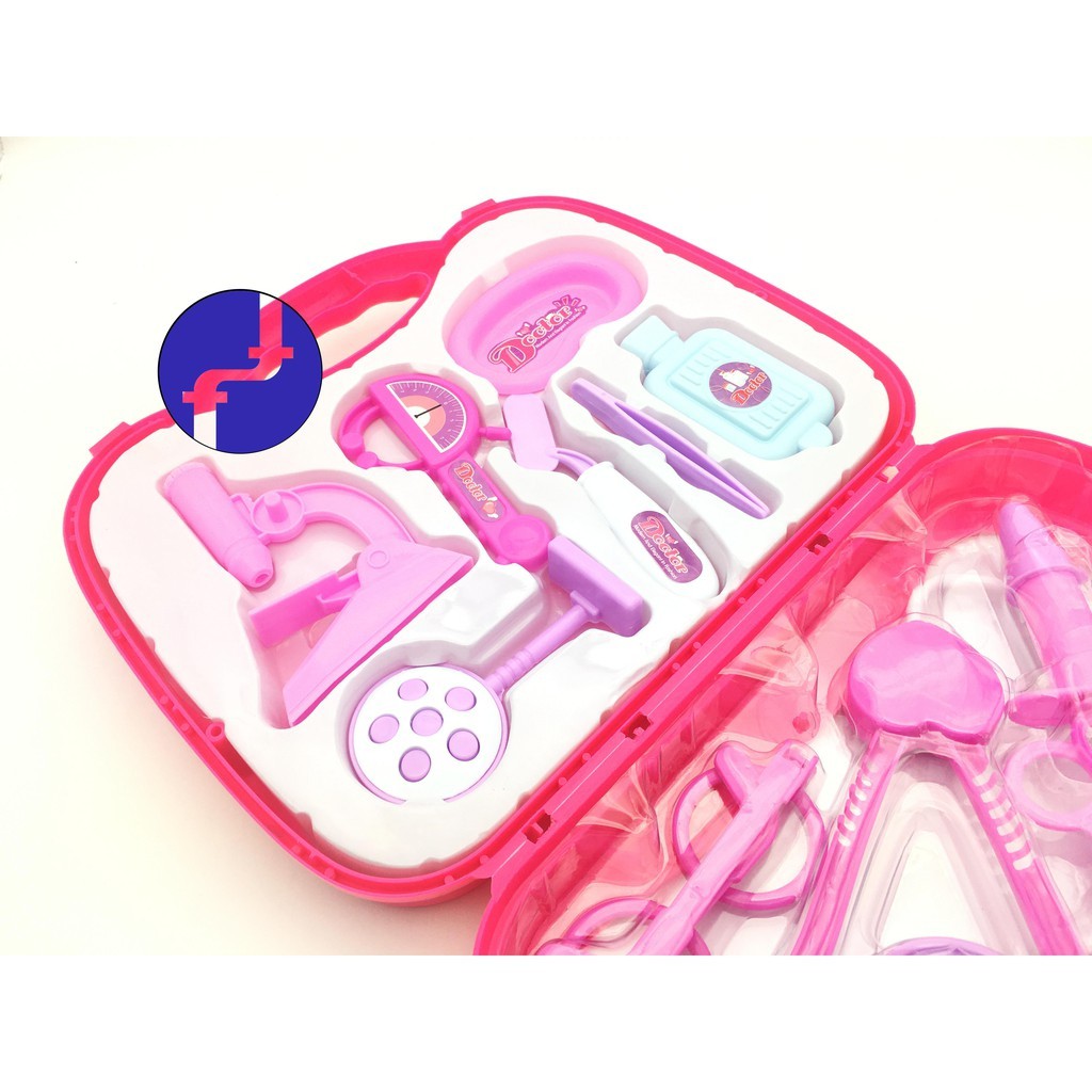 Mainan Dokter Toys Set Koper Medical Kit - Mainan Anak Dokter Toy - Dokteran 3366-1 - Mainan Anak Doctor Toys