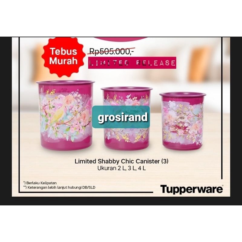 Shabby Chic Canister