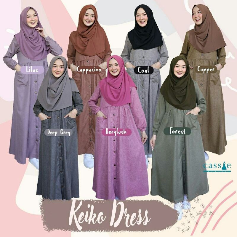 keiko dress by cassie