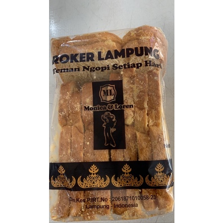 

Roti kering monica loren slai kacang