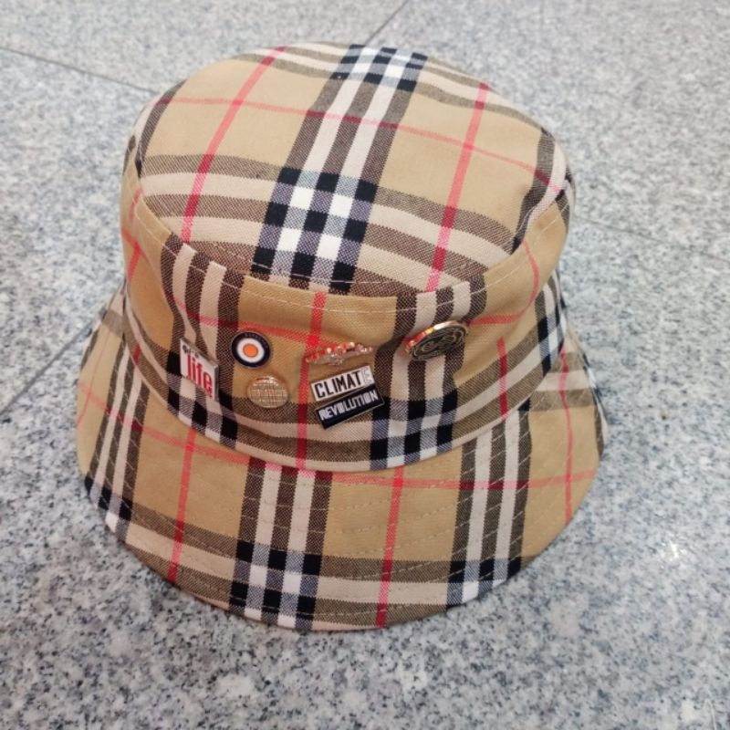 Topi Burberry Bucket Topi Pria Topi Wanita