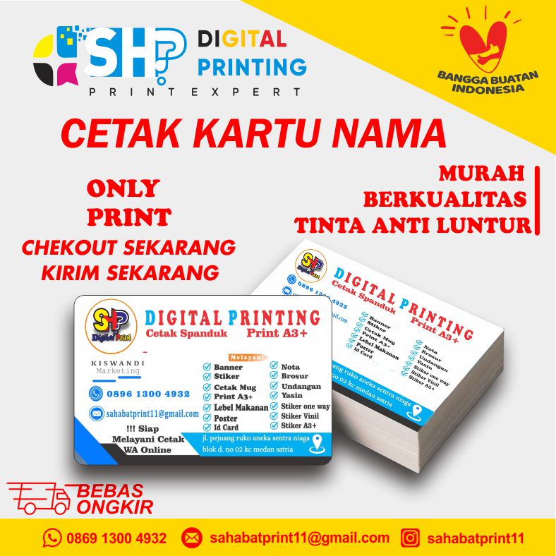 

CETAK KARTU NAMA MURAH EKONOMIS GRATIS DESAIN