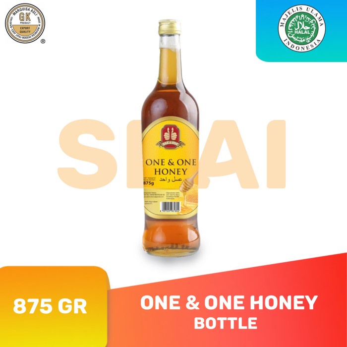 

201nhgg One & One Madu Asli / Honey 875 Gr Ds201Fs