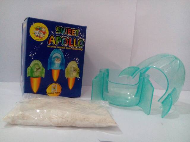 Tempat mandi hamster apollo