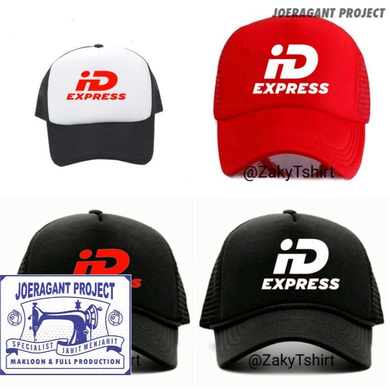 Topi Jaring Truker Logo ID EXPRESS JP