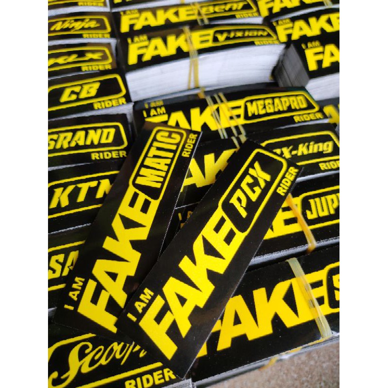 STIKER FAKE SCOOPY DLL/STIKER MOTOR