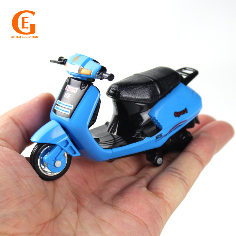 1/16 Scooter Model Anak Mini Ladies Motor Mobil Kendaraan Mainan Kado