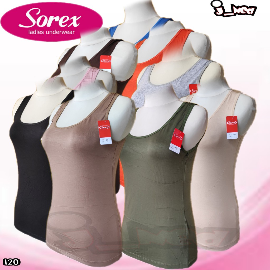 J120 ATASAN KAOS DALAM WANITA TANKTOP WANITA CAMISOL SOREX