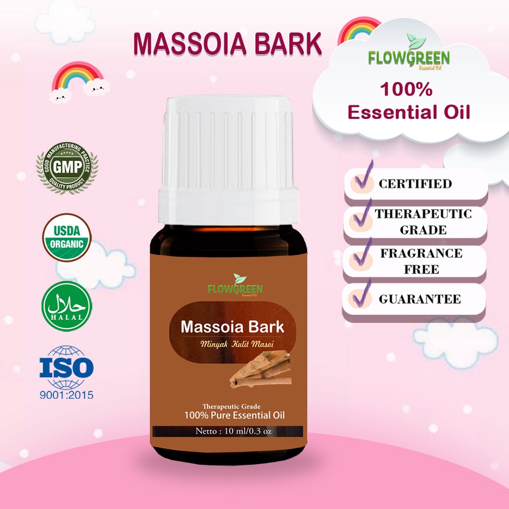 FLOWGREEN MASSOIA BARK 100% PURE ESSENTIAL OIL DIFFUSER HUMIDIFIER