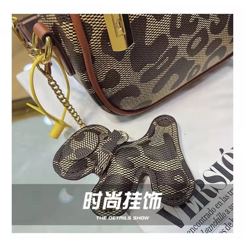 BJ62226 - BROWN/LEOPARD/M - TAS SLEMPANG CROSSBODY WANITA FASHION IMPORT MODIS ELEGAN TERMURAH TERLARIS TERBARU BAGSTORE JAKARTA TAS BATAM ZC2226