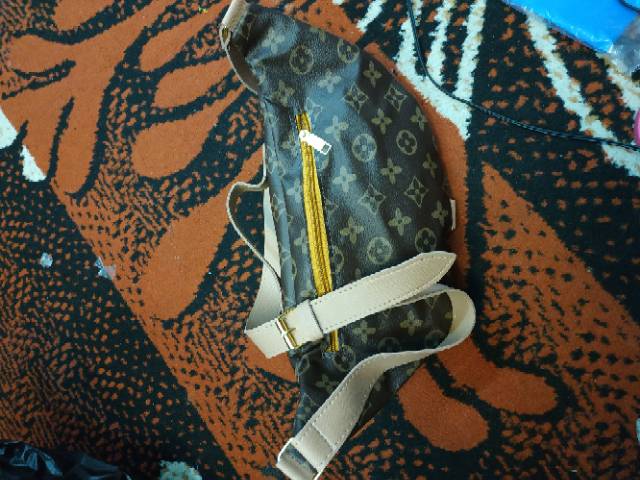 Tas Waistbag Syanas Motif BUNGA KOTAK / Tas Bahu / Tas Dada / Tas Pinggang / WEISTBAG VIEL