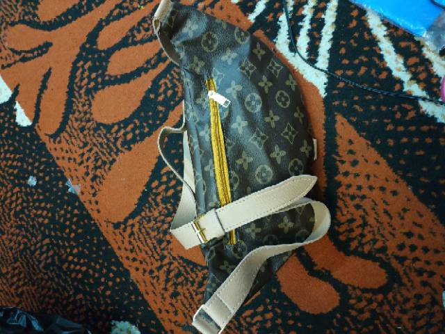 Tas Waistbag Syanas Motif BUNGA KOTAK / Tas Bahu / Tas Dada / Tas Pinggang / WEISTBAG VIEL