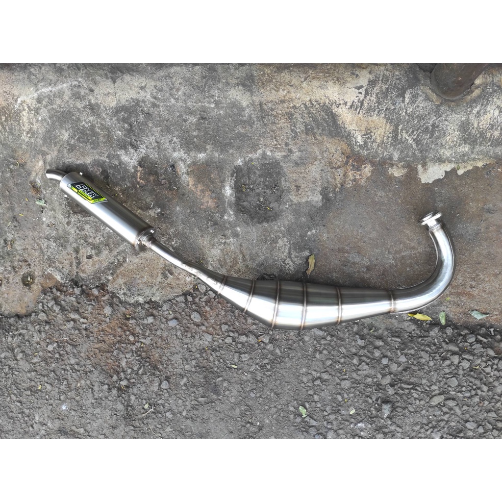 Knalpot SMR Yamaha Tiara S 120 Kolong Scorpio Full Stainless