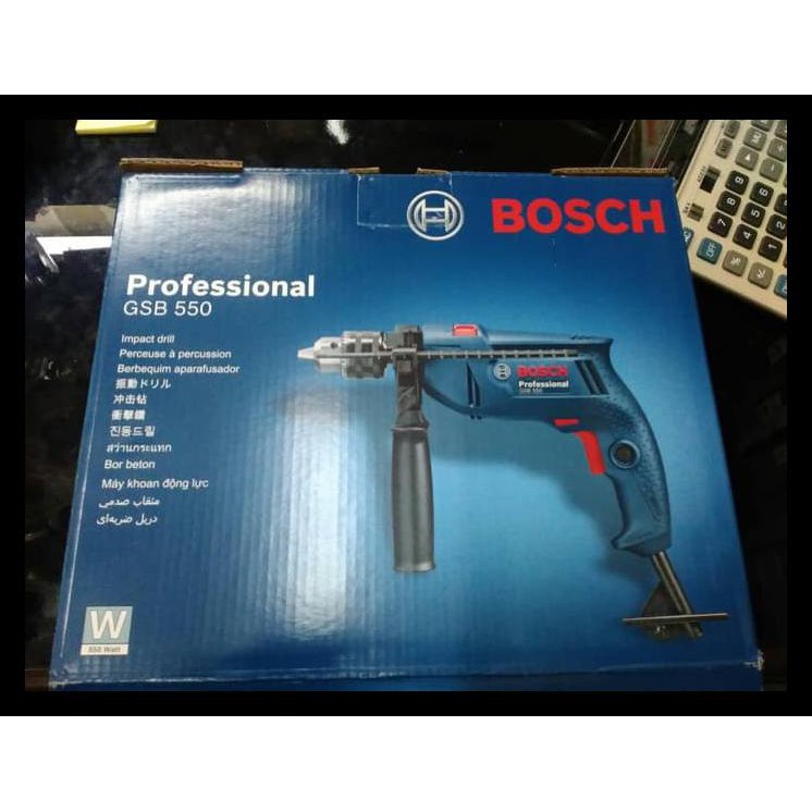 Mesin Bor Listrik Bosch 13mm Bosch GSB 550 Professional Berkualitas