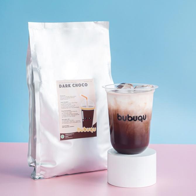 

Powder Drink Dark Choco Bubuqu - Bubuk Minuman Cokelat