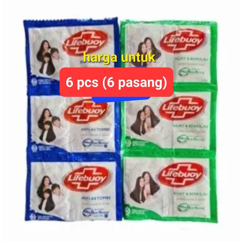 SHAMPO LIFEBUOY SACHET  ISI 6 SACHET