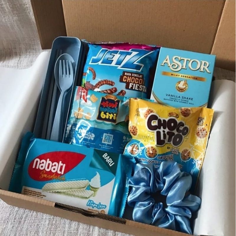 

Giftbox Snack Blue 4
