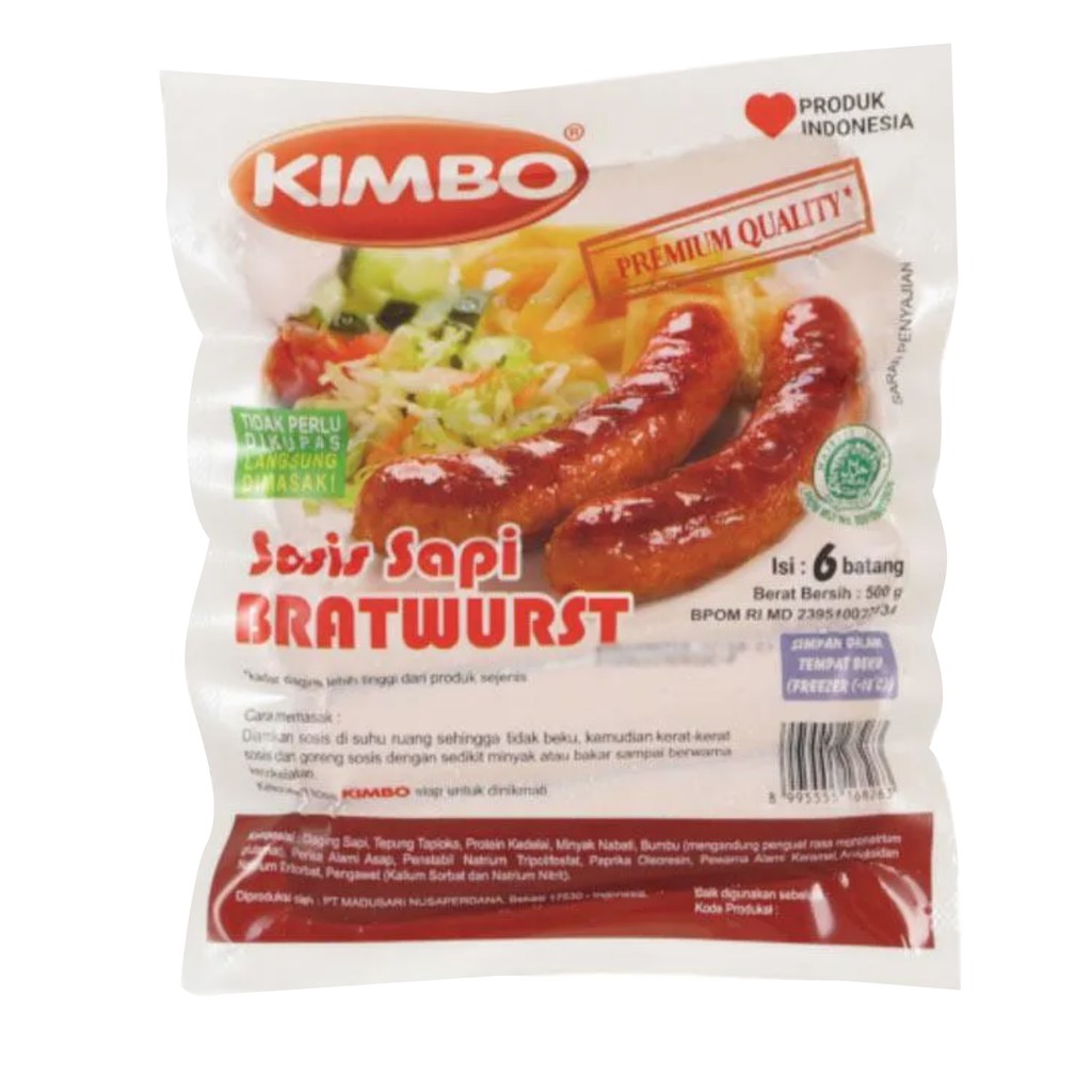 

Kimbo Sosis Original 500 g