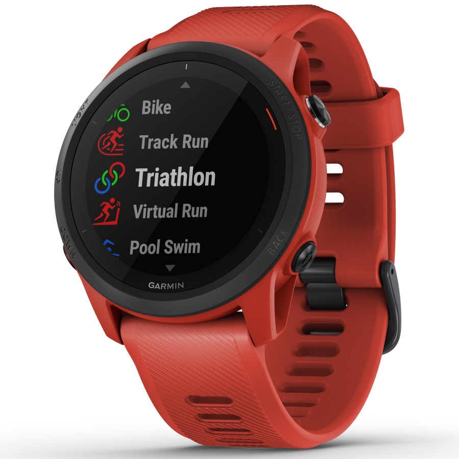 Jam tangan Garmin Forerunner 745 Magma Red Original