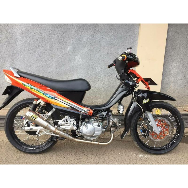 Knalpot Rob1 Original RCB1 Jupiter z 130 Cc Road Race Gp Stainless Original Racing Jogja juraganknal