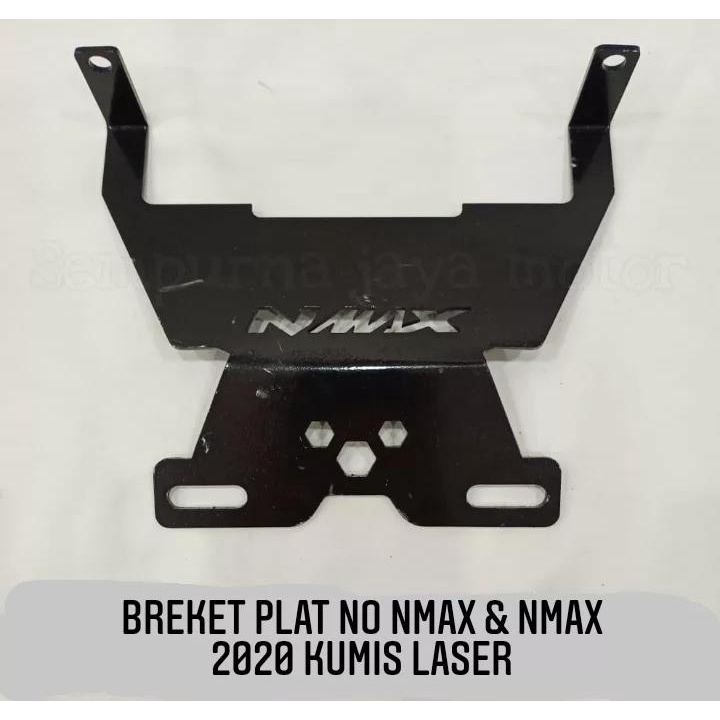 VARIASI BREKET PLAT NOMOR NMAX OLD/NMAX 2020/PCX 155/PCX 160 KUMIS - LASER
