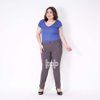 BOBandPOP Celana Kerja Wanita Katun Sages Stretch JUMBO 2L BOBandPOP Celana Kerja Wanita Katun Sages Stretch JUMBO 2L