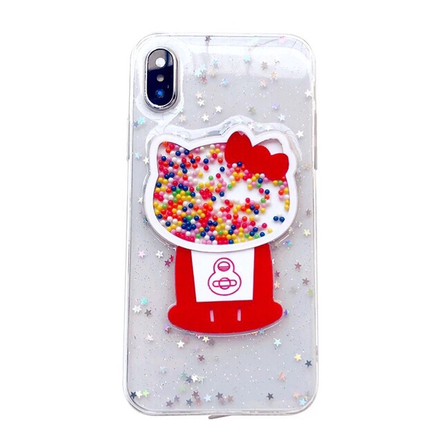 Hello Kitty Glitter Case iPhone Oppo Vivo Xiaomi Samsung note 20 10 s20 ultra m51 a31 a71 a51 a21s