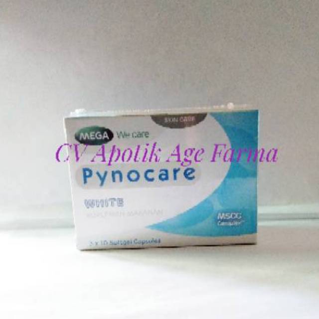 Pynocare White Soft Caps isi 30 (Mega Life Sciences)