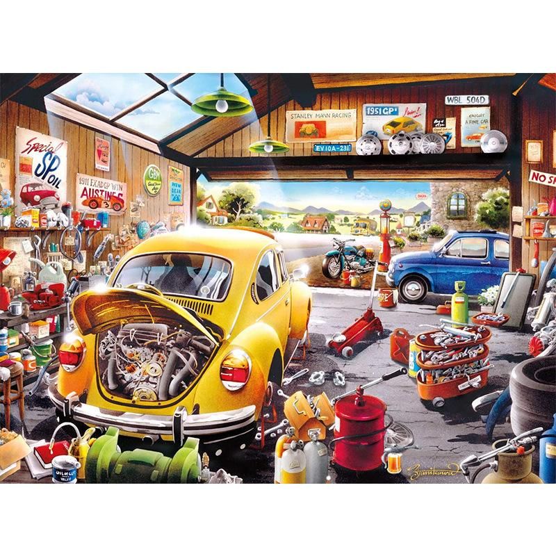 Puzzle 1000 Pcs Bahan Premium Tebal 2MM / Ukuran 50 x 70 CM Gambar Super HD