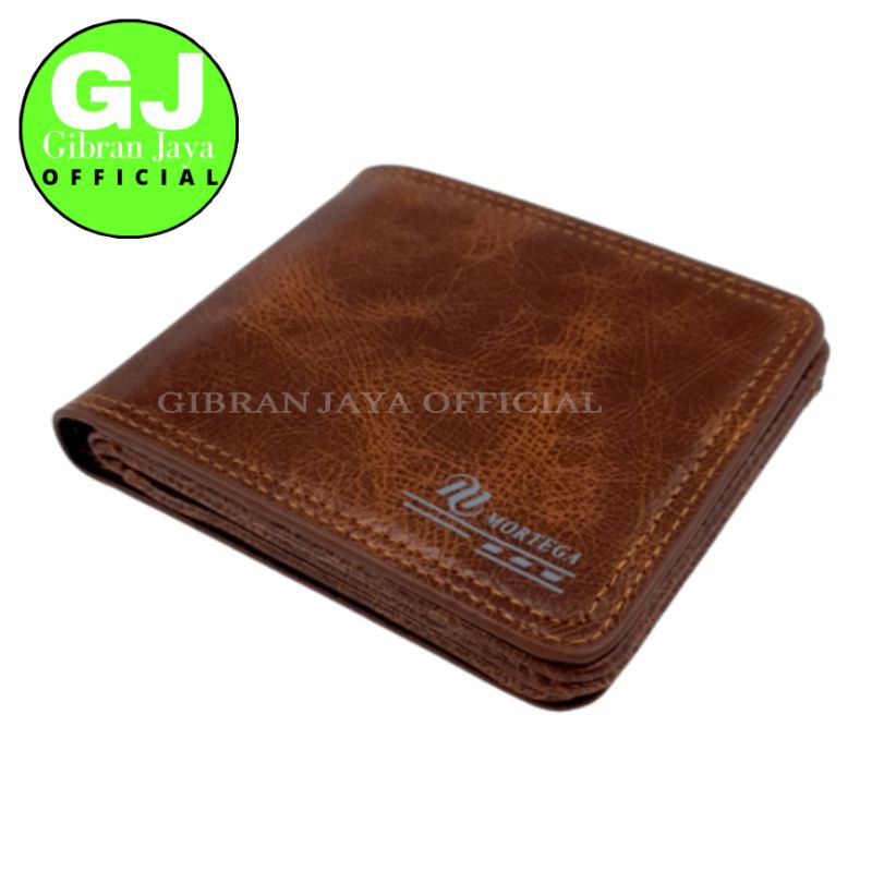 Dompet Pria Kulit Sintetis 10 SLOT Kartu Model Lipat