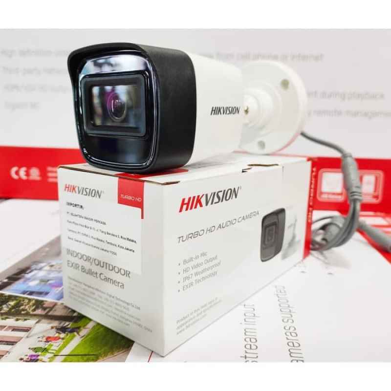 Kamera CCTV Outdoor HIKVISION DS-2CE16D0T-EXIPF 1080p 2MP Bonus 2 BNC