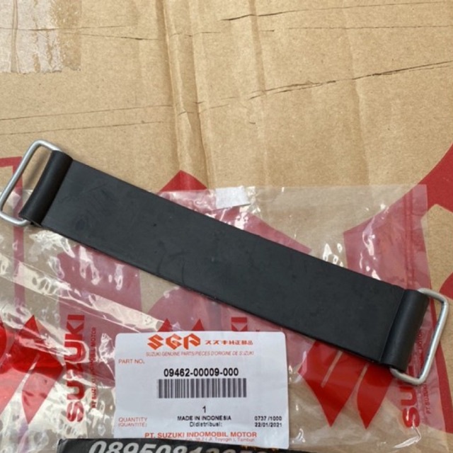 Karet Pengikat Aki Accu Thunder 250 Satria Fu 125 Gsx 150 R S ori SGP