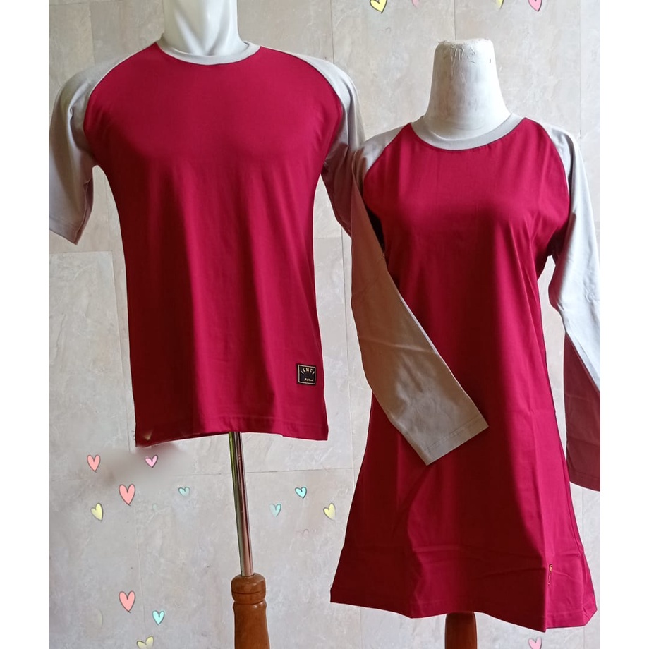 TERLARIS KAOS COUPLE KELUARGA KAOS POLOS COUPLE KELUARGA POLO COUPLE AYAH ANAK KAOS TUNIK MUSLIMAH K