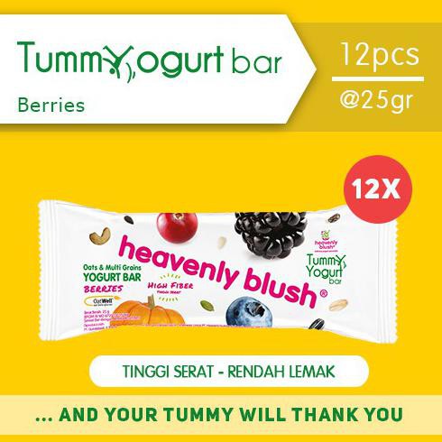 

{BISA COD} Heavenly Blush Tummy Yogurt Bar Berries 12 Pcs x 25Gr TERMURAH [Kode 1|Kode 2|Kode 3|Kode