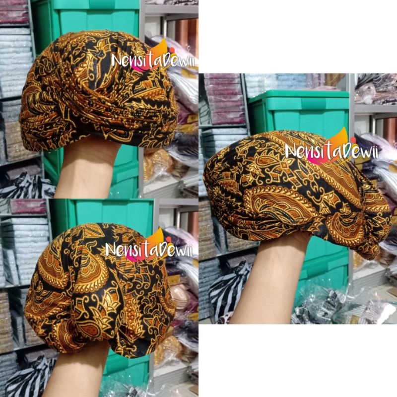 Blangkon Jogja / Motif Jarik - Semenromo