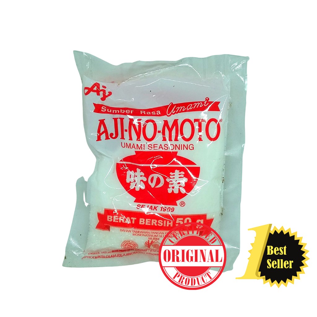 

AJINOMOTO 50 GR / ajinomoto 50g bumbu - 1 plastik isi 20 sachet
