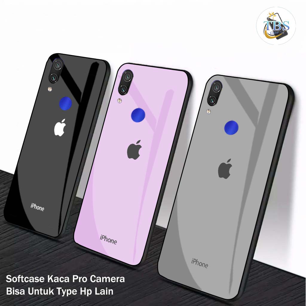 [M154] Softcase Kilau Bahan Kaca For Redmi Note 7 Redmi Note 6 Redmi Note 5 Pro Redmi Note 5A Redmi 