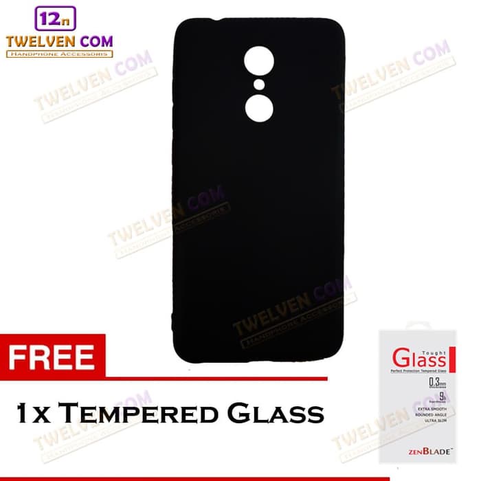 [FLASH SALE] Case Slim Matte Softcase Xiaomi Redmi 5 - Free Tempered Glass