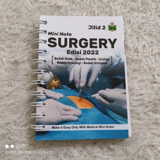 

Medical Mini Notes Surgery Bedah MMN Bedah Buku Saku Kedokteran