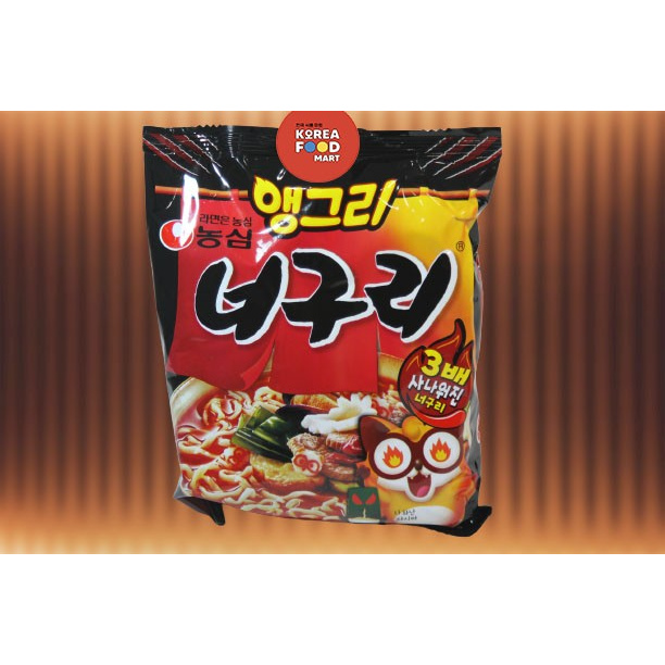 

NONGSHIM NEOGURI 3X SPICY ANGRY RACOON NOODLE TRIPLE SPICY - 1 PCS