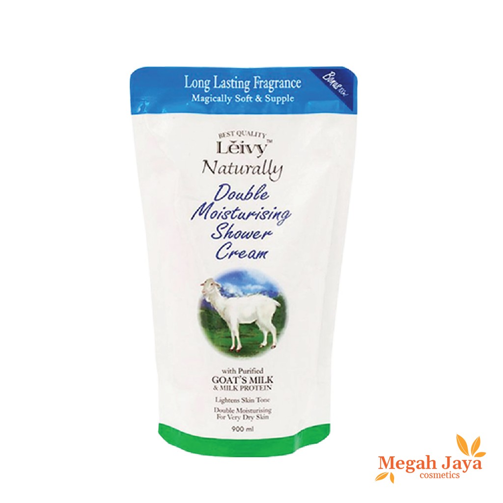 LEIVY SHOWER CREAM GOAT’S MILK REFILL 900 Ml @MJ