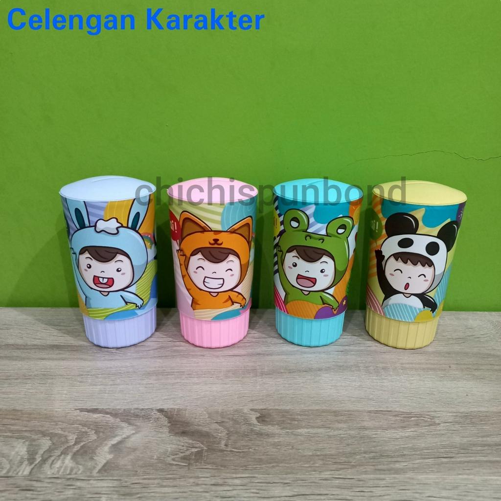 Celengan anak karakter sovenir ulang tahun anak souvenir karakter murah