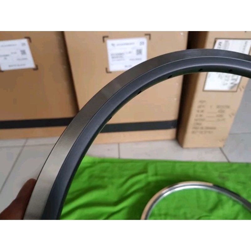 Velg Rim Sepeda Lipat Lubang 28H 28 Hole H Ukuran Size 16+ Rims Seli 16 Plus Rim Folding Bike 349 Alias 16 x 1⅜ Material Alloy Alumunium Ringan Kuat Sama Cocok Seukuran Brompton 3 sixty pikes fnhon gust smith