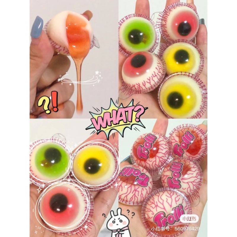 1 PCS Korean Trolli Planet Soccer Chewy Gummy - Permen Trolly Jelly Gummi Viral Tiktok 19gr