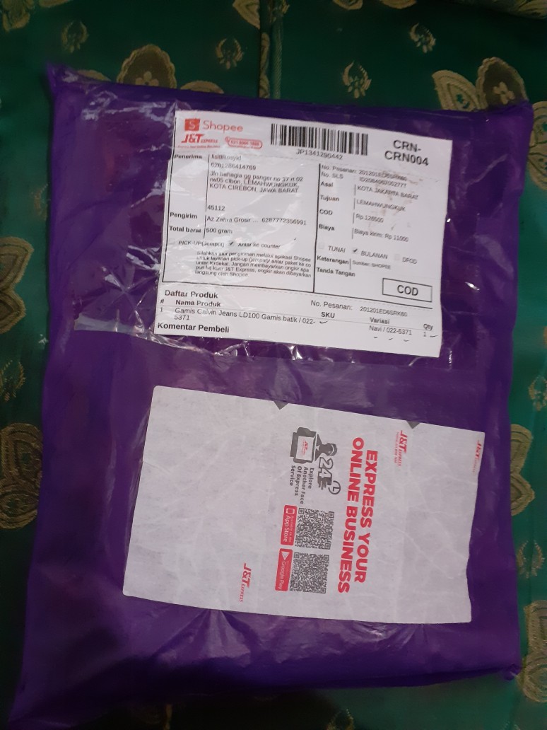 Royal Maxy 4 - Gamis Calvin Jeans Ld100-110 /xl-4l / Gamis Batik / 022-6007/ 023-5542