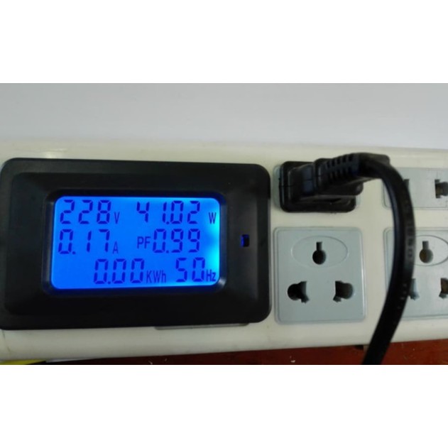 KWH Meter  cos phi Hertz Digital AC100A  Ammeter Voltmeter Wattmeter