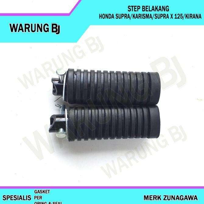 .........] KARET STEP BELAKANG MOTOR HONDA KARISMA KIRANA SUPRA X 125 SUPRA